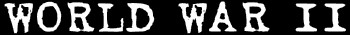 Lee Saunders : World War II Zone